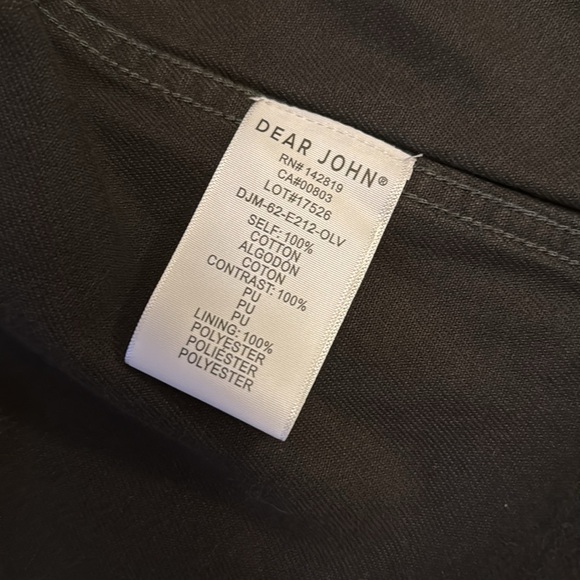 Dear John Denim and Vegan Leather Jacket - Picture 4 of 5